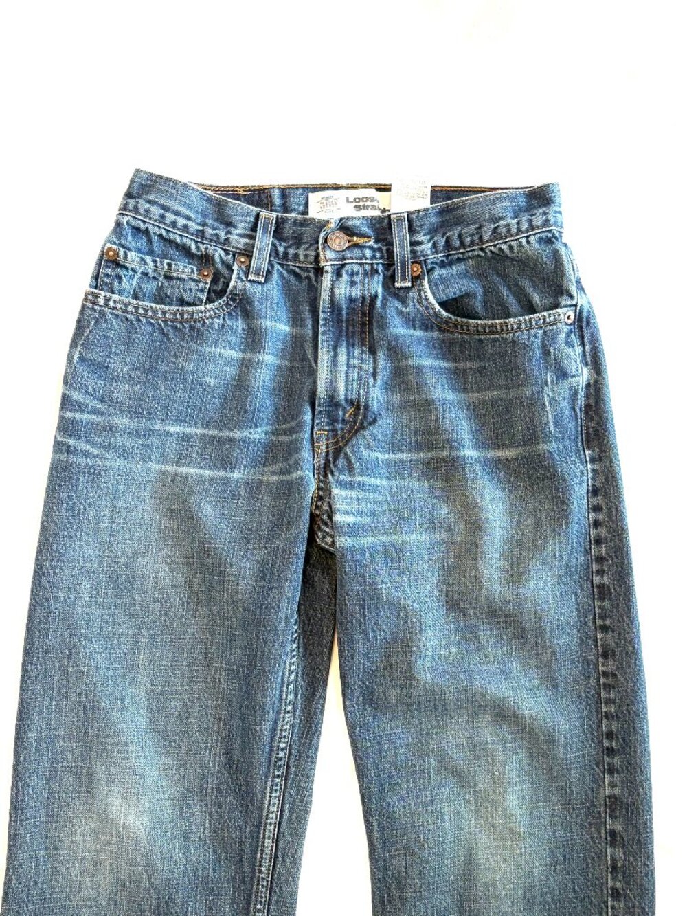 Levis 569 blue jeans 26 loose straight - Picture 2 of 7
